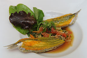 Michel Devillers, chef du restaurant L’âne Rouge à Nice