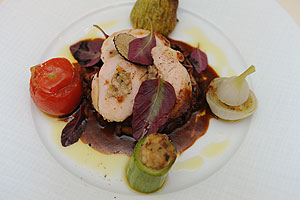 Michel Devillers, chef du restaurant L’âne Rouge à Nice