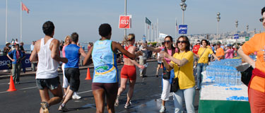 Photo du Semi-Marathon de Nice 2007 (sur la Promenade des Anglais)