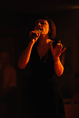 Concert de Sandra Rumolino à Nice en 2009