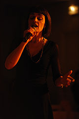 Concert de Sandra Rumolino à Nice en 2009