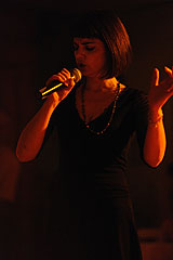 Concert de Sandra Rumolino à Nice en 2009