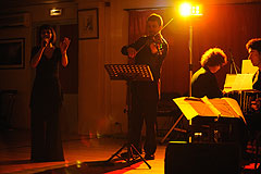 Concert de Sandra Rumolino à Nice en 2009