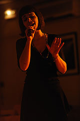 Concert de Sandra Rumolino à Nice en 2009