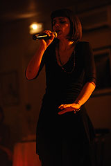 Concert de Sandra Rumolino à Nice en 2009