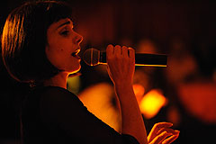 Concert de Sandra Rumolino à Nice en 2009