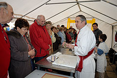 Fête de la Saint Blaise à Valbonne en 2008