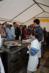 Fête de la Saint Blaise à Valbonne en 2008