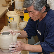 Stage de céramique de Noboru Kubo à Vallauris