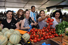 Niceaprim: la famille Picinni, grossiste passionné lors des MIN EN FÊTE 2009